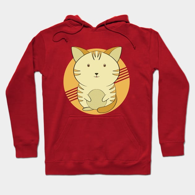 An adorable yellow cat Hoodie by DiegoCarvalho